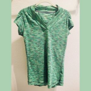 Ex Officio Brand Space dye green T-shirt